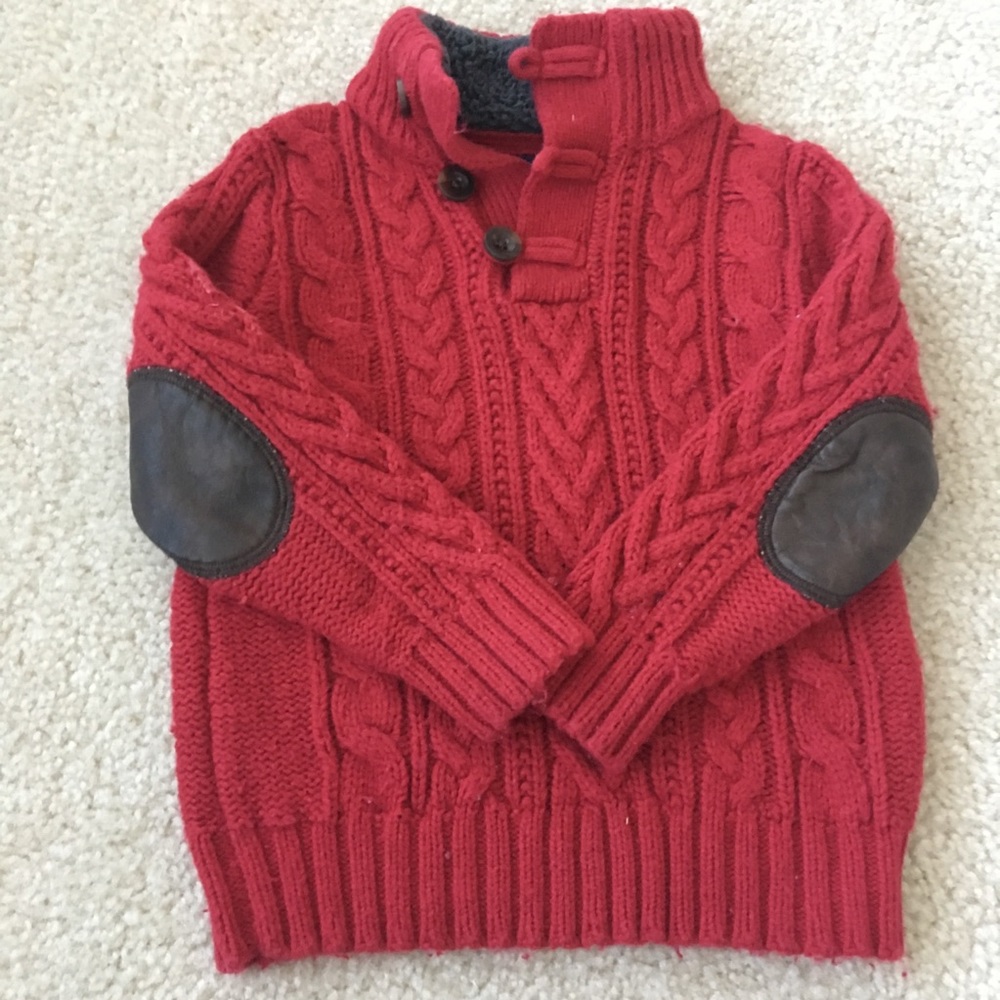 Cable knit gap sweater